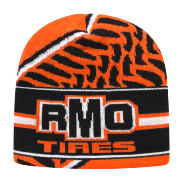 Custom Knit (Logo Knit-in) Beanie / Stocking Cap with Fine Detail... from ASI 43792 Cap America Inc