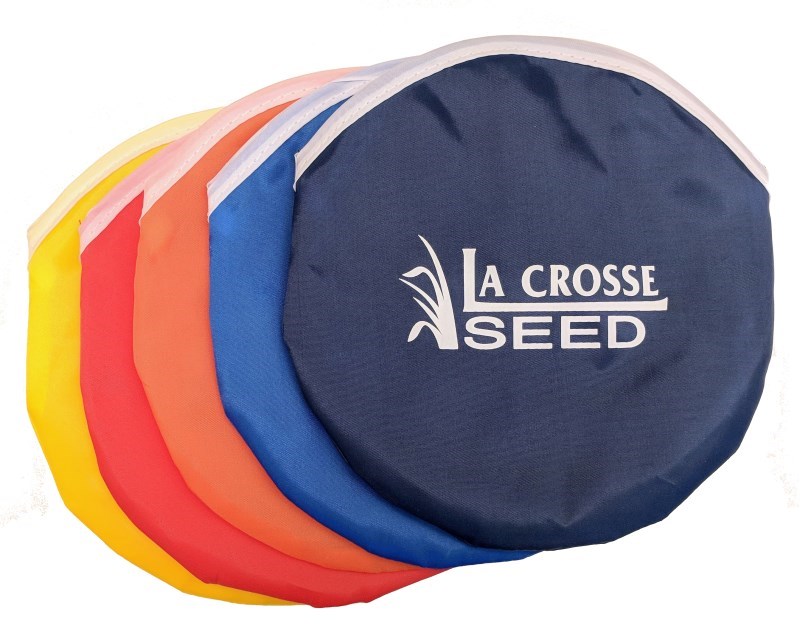 Crop Ring Tool in Collapsable Nylon Fabric for Plant Density Measurement