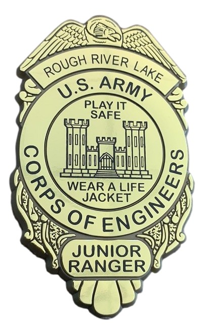 Corps of Engineers (COE) Junior Ranger Badge with pin or plastic... from ASI 89241 Star Promo, Inc.