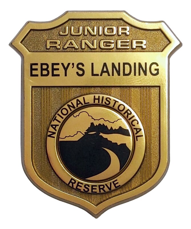 Junior Ranger Badge with pin or plastic clip option