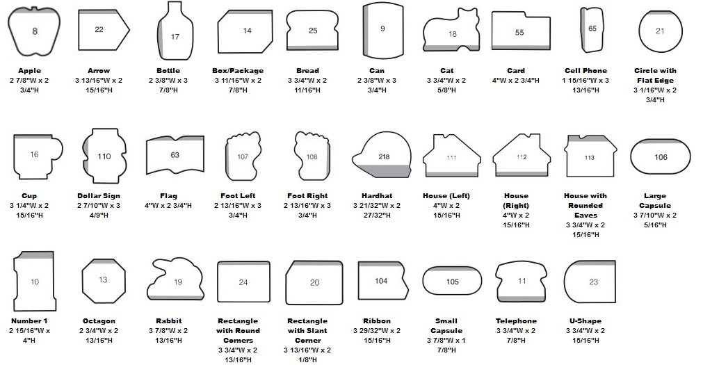 Group 2 Medium Die Cut Post-it Note Pads ... from ASI 91240 3M/Promotional Markets Dept