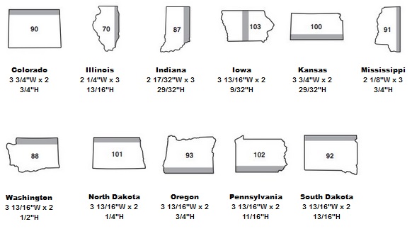 Group 2 Medium Die Cut Post-it Note Pads ... from ASI 91240 3M/Promotional Markets Dept