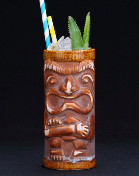 Custom shaped, designed & colored ceramic & glass Tiki Mugs with... from ASI 89241 Star Promo, Inc.
