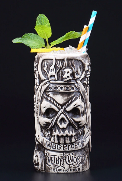 Custom shaped, designed & colored ceramic & glass Tiki Mugs with... from ASI 89241 Star Promo, Inc.