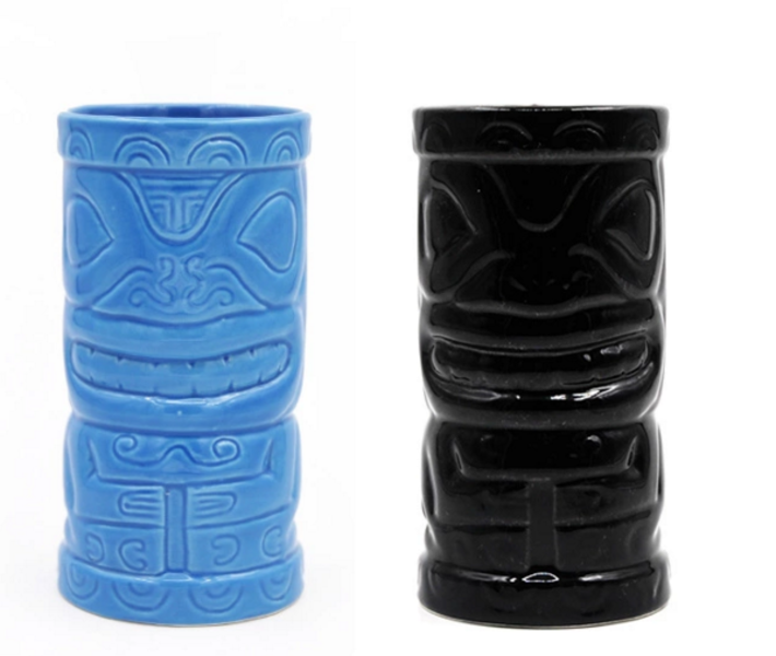 Custom shaped, designed & colored ceramic & glass Tiki Mugs with... from ASI 89241 Star Promo, Inc.