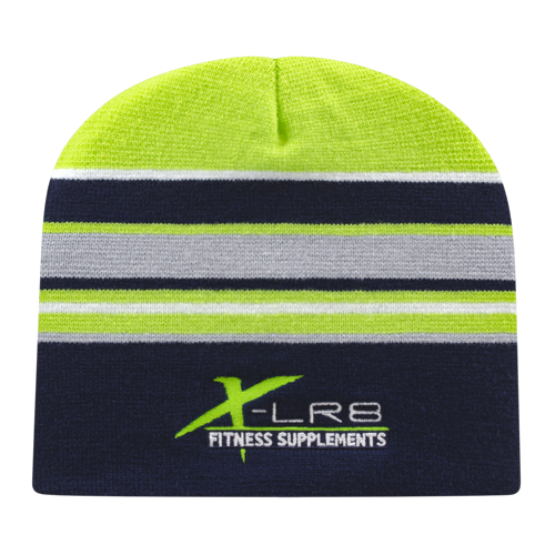 Custom Knit (Logo Knit-in) Beanie / Stocking Cap... from ASI 43792 Cap America Inc