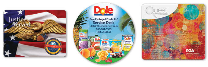 1/8 inch Thick Origin'L Fabric Mouse Pads... from ASI 49716 Digispec & CounterPoint