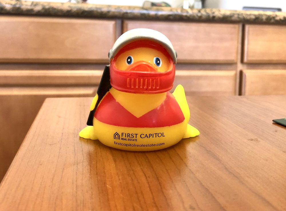 Floatable rubber race car driver.... from ASI 57705 Goodview Industries Co Inc / Goodview Industries