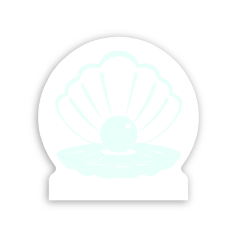 Sea Shell / Clam - Die Cut Post-it Note Pads ... from ASI 91240 3M/Promotional Markets Dept