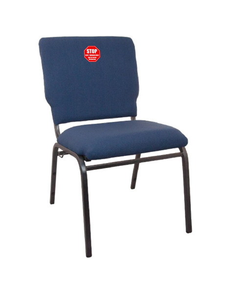 3" Stop Sign Button for Cloth Chairs made of 30 mil.... from ASI 93520 Ventura Inc