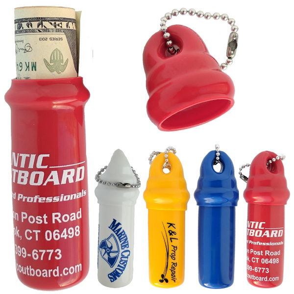 Keytainer - Floating Keychain with Removable Lid - Made in the... from ASI 56100 Gemini Ind Inc