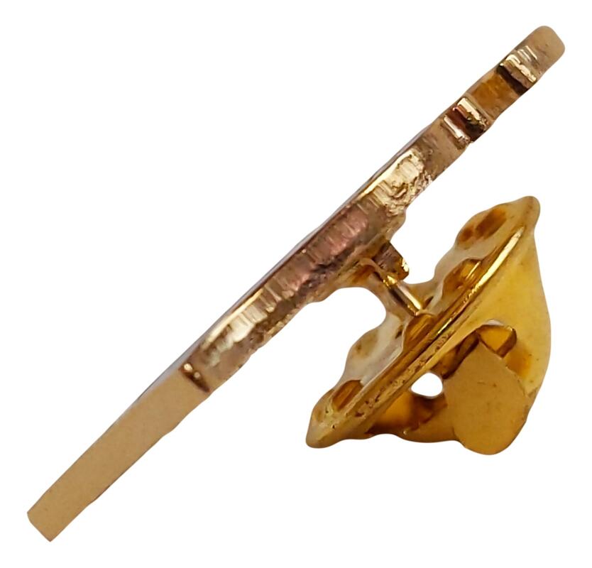 US / American and Japan Flags Friendship Lapel Pin