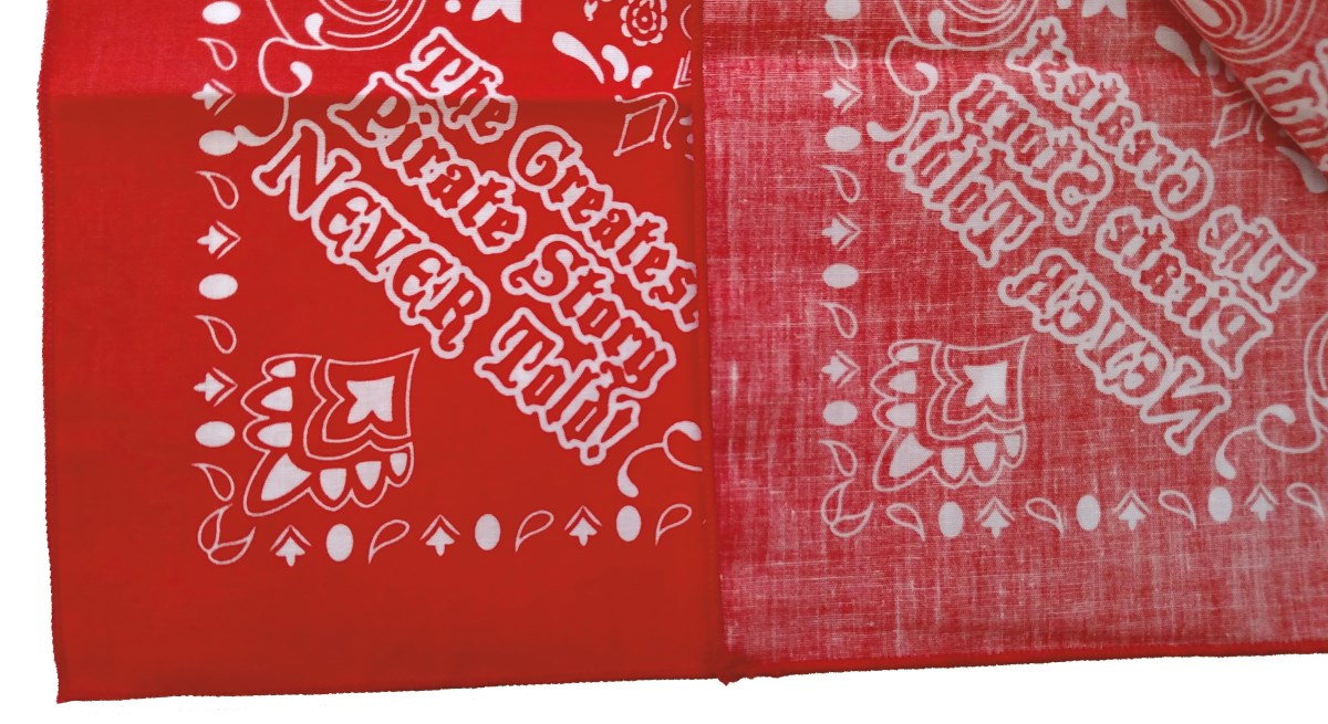 Bandanas with a soft hand feel from a water-based ink custom... from ASI 68707 Marathon Mfg & Supply Co.