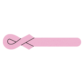 Blank Pink Ribbon Emery Board