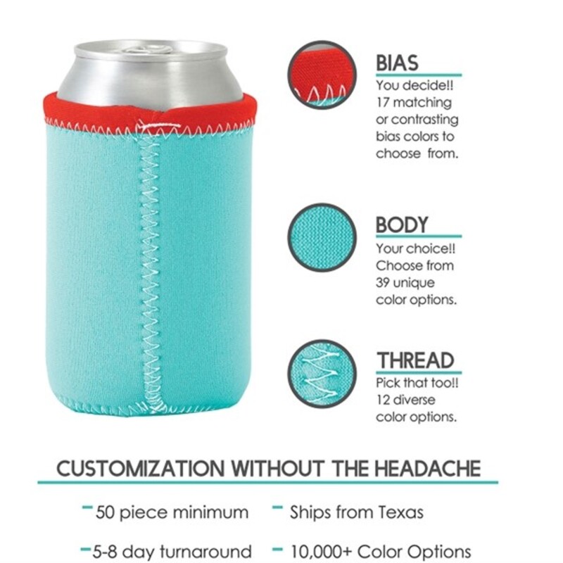 High-Quality Neoprene, collapsible insulator w / sewn-in bottom  & ... from ASI 74710 Numo / NUMO