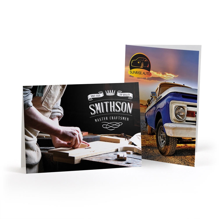 Custom Full Color printed 3.5" x 5" Cards, edge to edge... from ASI 95280 Warwick Publishing Co / Warwick