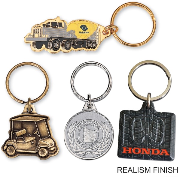 Metal Keychain in Custom Shape - Classic... from ASI 53697 Faro Products