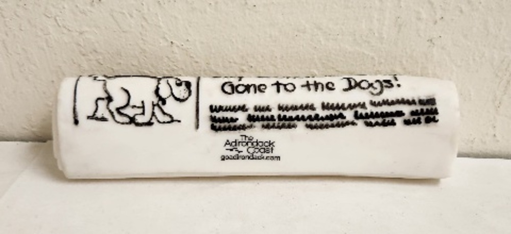 Rubber dog toy rolled newspaper.... from ASI 57705 Goodview Industries Co Inc / Goodview Industries