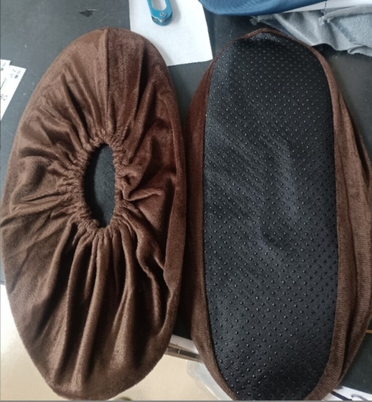 Surgical or real estate booties made of dimpled polypropylene; available in... from ASI 89241 Star Promo, Inc.