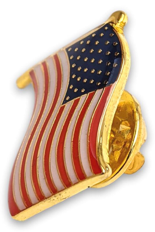 Flag Pin of the American Flag - USA Flag Lapel Pin