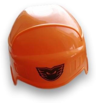 Plastic bowl in the shape of a hockey helmet. ... from ASI 89241 Star Promo, Inc.