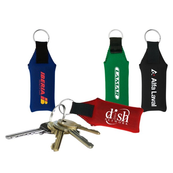 Floating Neoprene Key Tag with Split-ring... from ASI 43442 ZZ DROPPED - High Caliber Line USA