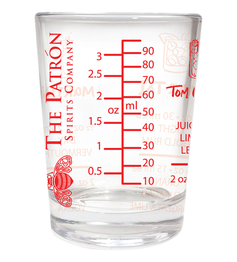 4oz Measuring Jumbo Shot Glass ... from ASI 74710 Numo