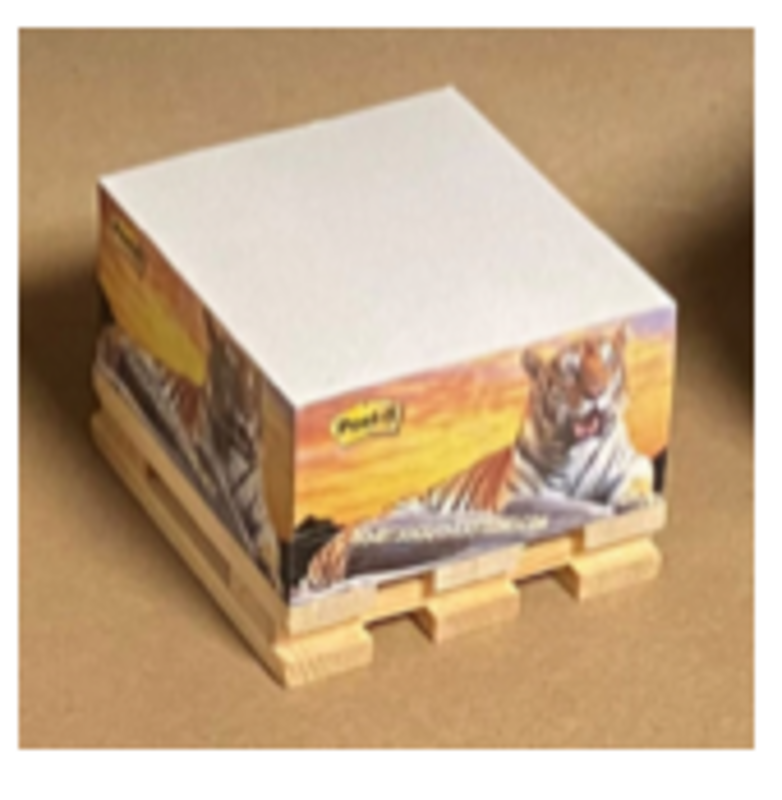 2 3/4" x 2 3/4" x 2 3/4" custom printed full... from ASI 91240 3M/Promotional Markets Dept