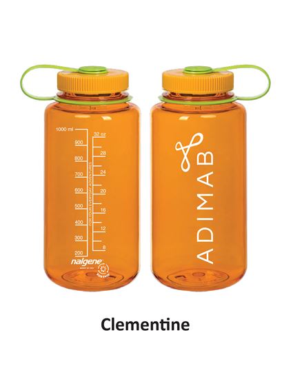 Nalgene Sustain 50% Recycled Plastic 32 oz Wide Mouth Water Bottle... from ASI 74245 Nordic Co Inc