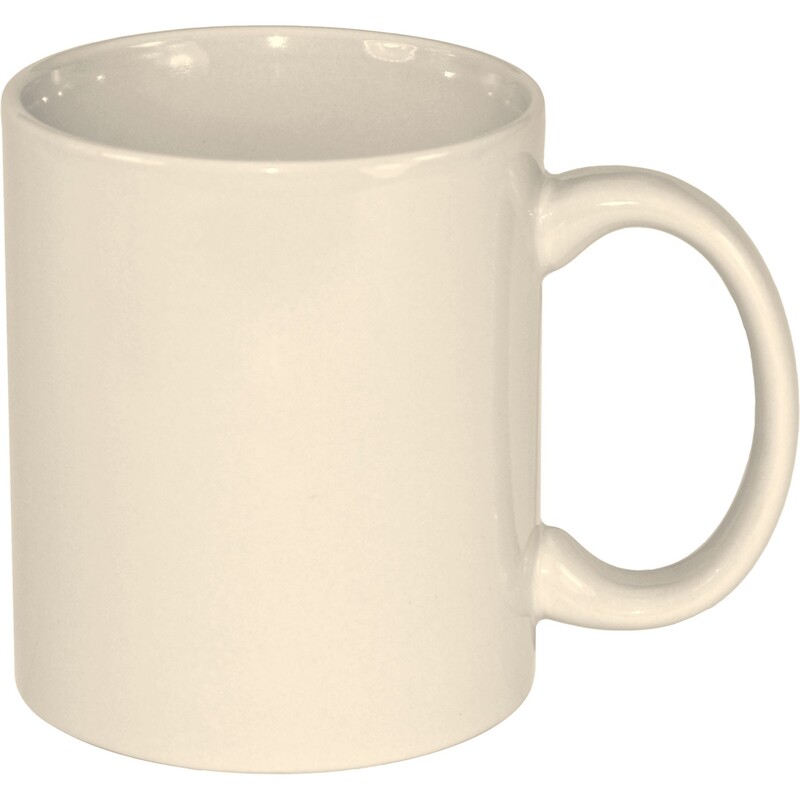 11 oz Vitrified C-Handle Mug - Recommended for Restaurants ... from ASI 80093 Pyrographics / Universal Printing