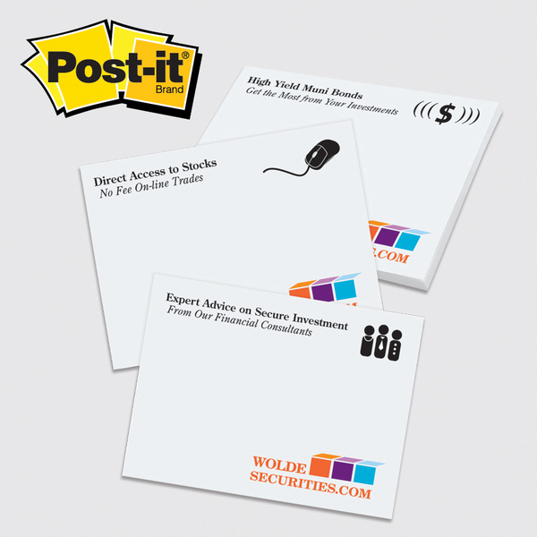 3 x 4 Value Priced Post-it Note Pads ... from ASI 91240 3M/Promotional Markets Dept