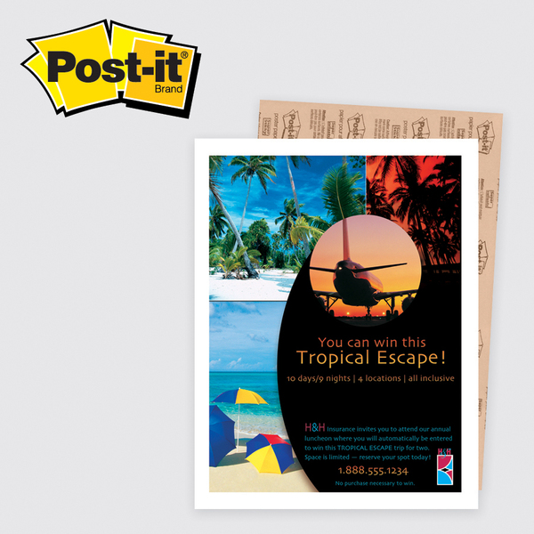 Post-it® Poster Paper... from ASI 91240 3M/Promotional Markets Dept