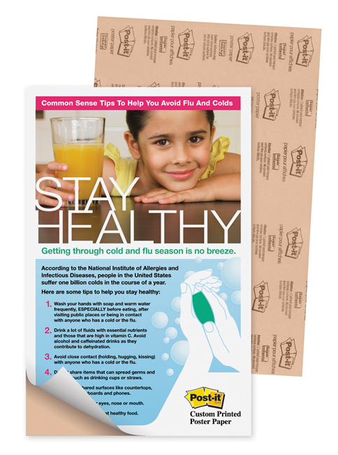 Post-it® Poster Paper... from ASI 91240 3M/Promotional Markets Dept