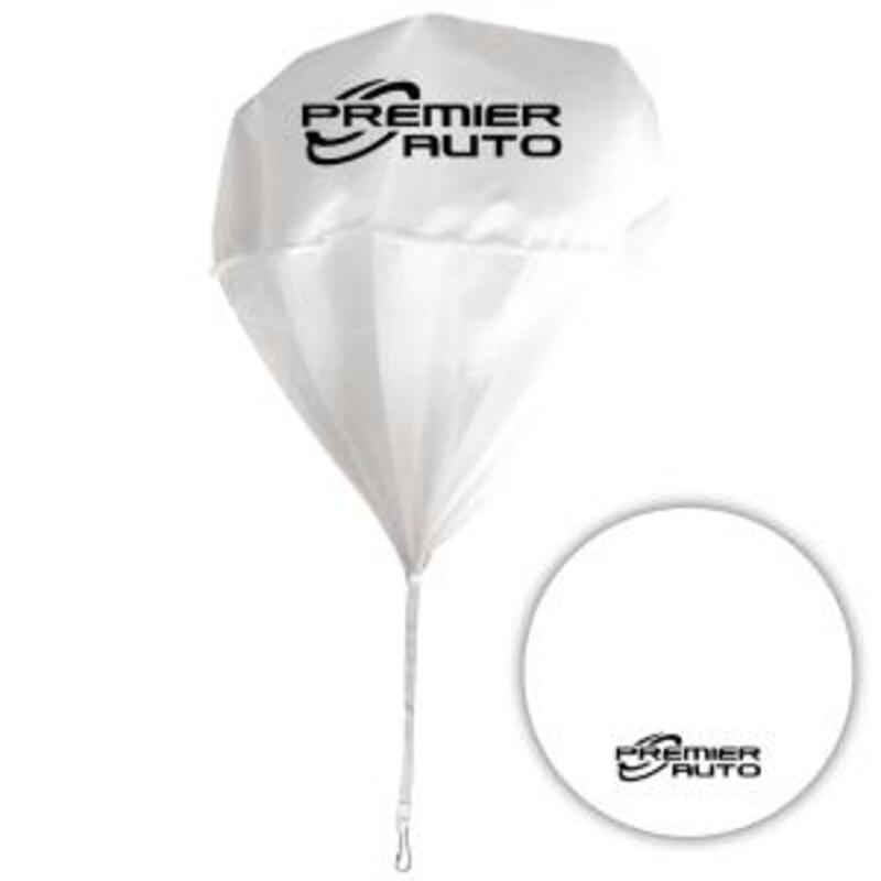 Prize Drop Parachutes in 16" Mini Size and 36" T-Shirt Drop... from ASI 31570 Advantage Industries / AdVantage Line (R)