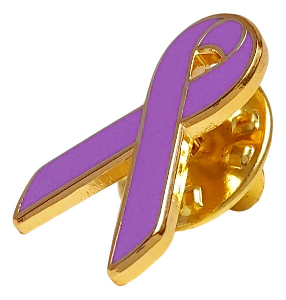 Purple Awareness Lapel Pin