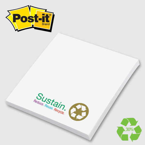 2-3/4 x 3  Value Priced 4-Color process Post-it Note Pads... from ASI 91240 3M/Promotional Markets Dept