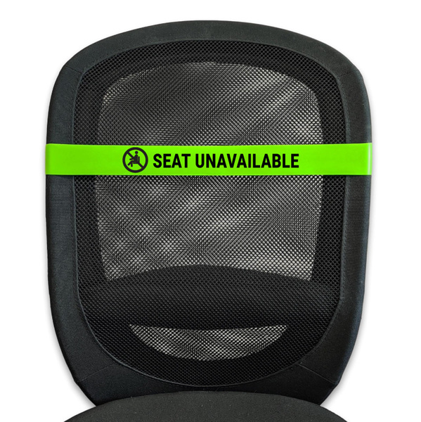 Soft Silicone Chair Band - Stretches to fit most seats... from ASI 34345 Ad Bands Plus