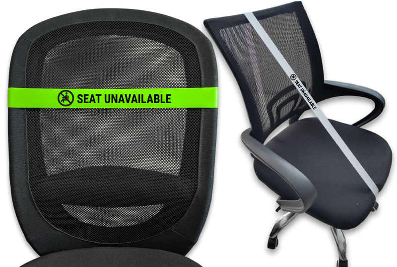 Soft Silicone Chair Band - Stretches to fit most seats... from ASI 34345 Ad Bands Plus