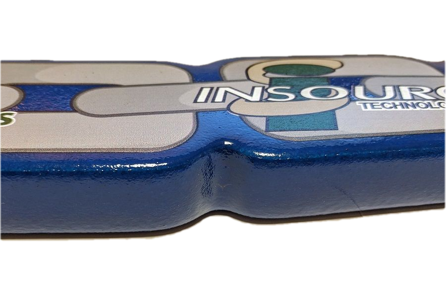 Closed Cell Foam Custom Shaped Keyboard Wrist Rest / Support Pad... from ASI 79970 Pro-Sports Foam Products